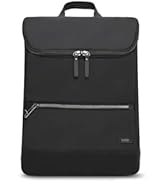 Solo New York Stealth Hybrid Backpack, Black - with Anti-Theft Features (Cut-Proof, Armored Zippe...