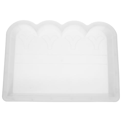 IWOWHERO Molde de Plástico para Adoquines de Hormigón Molde para Pavimento de Jardín Resistente para Exteriores Adecuado para Caminos y Macizos de Flores