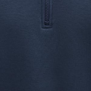 Sudadera media cremallera para hombre jersey casual estilo pullover Mavi azul 4