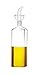 HAIZEEN 480ml Distributore di Olio d'Oliva in Vetro Bottiglia-Oliera e Ampolla per Aceto con Versatore Antigoccia e NESSUN Imbuto Necessario - Caraffa dell'Olio Decanter per Cucina e Barbecue