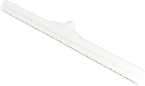 Image of SPARTA 4156802 Plastic Floor Squeegee, Shower Squeegee With Double Foam For Window, Glass, Shower Door, Floor, Windshield, 24 Inches, White