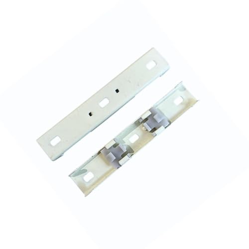 Image of Jangirh Basics L Patti / Bracket for Holding Track Curtain Channel Ceiling Bracket 2 pcs (Double Track Bracket Ceiling, 2.8 Cm)