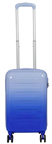 Warenhandel König - Maleta Azul Hellblau - Dunkelblau Medium