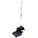KALLORY 1 Set Broom Home Cleaning Supplies Stable Dustpan Cleaning Dust Pan Long Handle Dustpan Cleaning Dustpan Floor Cleaning Tool Dustpan Kit Nonstick Household Products Office Metal