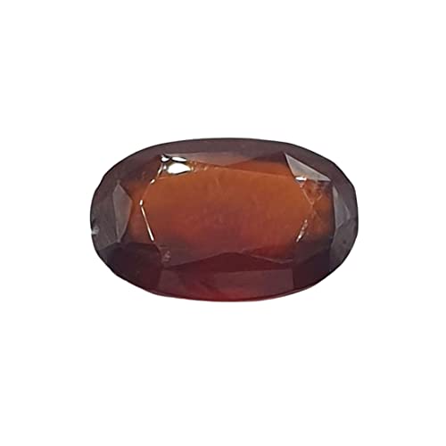Grenat hessonite ovale de 5,60 carats, l'éclat d'une pierre précieuse naturelle chargée d'histoire