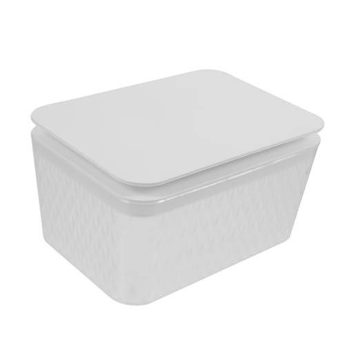 Distributeur lingettes plastique couvercle boîte serviettes réutilisable - 2