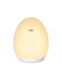 Brelley Luz Nocturna Bebé Lámpara Infantil Toque LED Silicona Pollito Recargable Regalo para los Niños Bebés