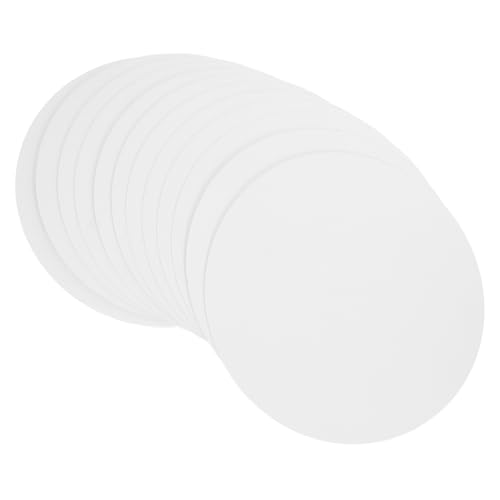 GRIRIW 12pcs Disposable Cake Boxes Coated Cake Circle Bases Elegant Practical for Birthday Wedding