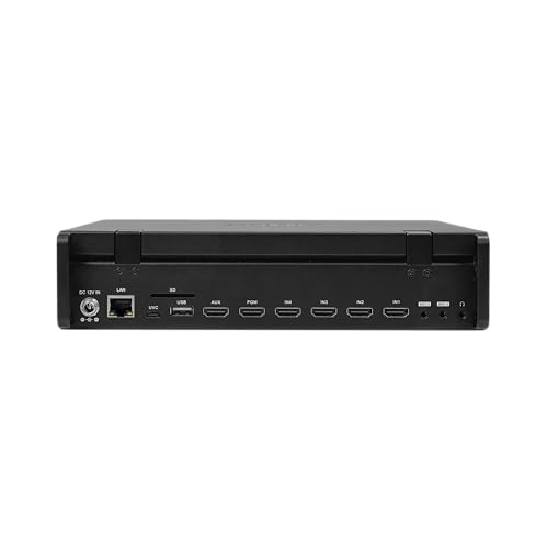 Image of SPROLINK NeoLIVE N5 Video Streaming Switcher, 10.1 inch Flip Screen, 4K Inputs, Super Source, NDI, RTMP, PTZ Joystick, Dual HDMI+SDI Output, USB-C UVC, Internal Recording