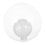 Compatibilité facile : conçu avec une base à vis g9, compatible avec diverses ampoules pour une installation rapide et un remplacement facile pour répondre à divers besoins d'éclairage, plafonnier à abat-jour en verre, abat-jour de remplacement pour luminaires