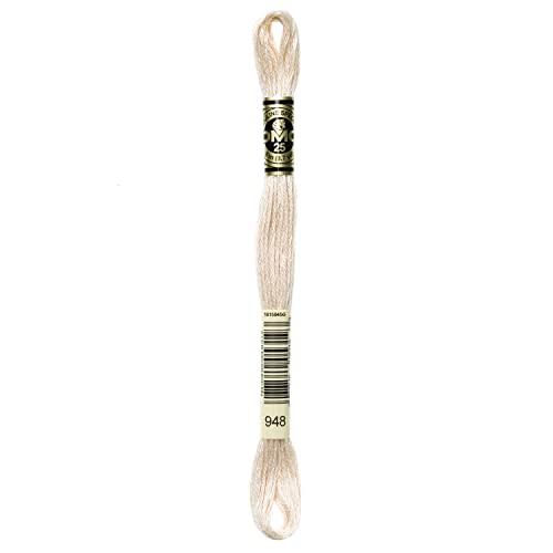 Image of DMC 6-Strand Embroidery Cotton Floss, Very Light Peach Flesh