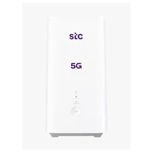 راوتر 5G موديل Cpe 5 - H155 381 أحدث إصدار وسرعة نت تصل إلى 3600 ميجابت في الثانية واي فاي 6 3000 لكل ثانية مشغل STC فقط ابيض نطاق مزدوج ثنائي النطاق