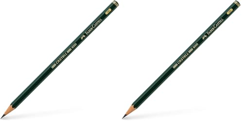 Crayon Faber-Castell 9000 3B : l'excellence de la mine pour des dessins et des ombrages d'exception