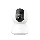 Xiaomi Mi 360° Home Security Camera 2K, Surveillance Camera, Smart Human Detection, AI Night Vision, 2K Resolution, Human Detection with AI -6P Lens -F1.4 Opening, White Colour