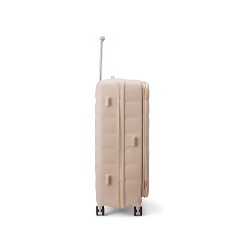 Image of American Tourister Bitbloc | Check-in Trolley Bag (79.5 cm) | 106 Ltrs | 360 8 Wheel Spinner | Hard Case | Recessed TSA Lock | 3 Years Global Warranty | Coffee