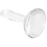 AUTSUPPL Molino De Vidrio y Mortero Para Moler Pigmentos Para Artistas, Transparente, Mango Ergonómico, Portátil, Para Pintura Al Óleo y Acuarela, Uso Estudio y Taller, Creativo y Profesional