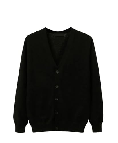 Men's Cardigan Sweaters V-Neck Slim Long Sleeve Solid Color Casual Knit Cardigans3