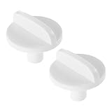 MAGICLULU 2 piezas Termostato Refrigeración Perilla Control Temperatura para Frigorífico y Congelador Dial Ajuste Fácil Reemplazo Rápido y Compatible
