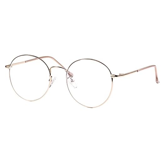 ROSA&ROSE Gafas para Ordenador Anti luz Azul - Gafas con Filtro de luz Azul bloqueo de luz azul Evita la Fatiga Ocular para Hombre Mujer