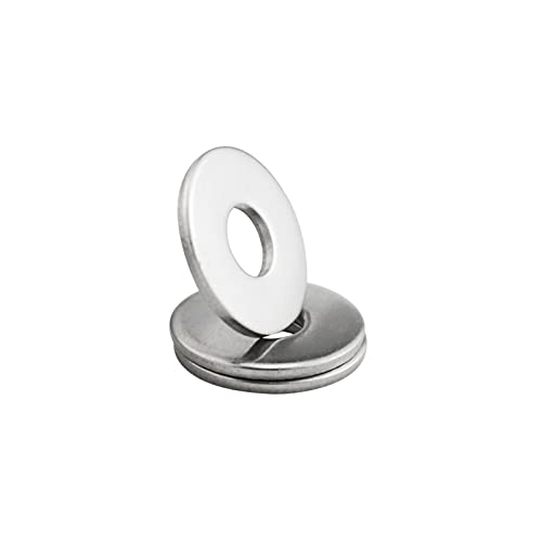 M4 Washers, M4 x 12mm Penny Washers, MeHurr (Pack of 100) A2 304 Stainless Steel Washer, Flat Repair Washer - Image 2