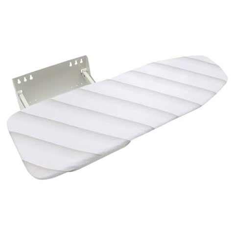 LARIDEN Foldable Wall Mounted Ironing Board with Ironing Rack, Foldable 20.5 * 4.3 Inch Sturdy Ironing Table for Home, Laundry, Clothing Store Cover