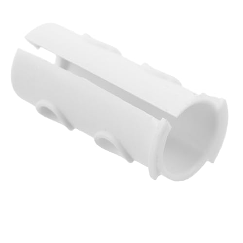 FUOYLOO Manguito Estabilizador para Ventilador de Techo Blanco de Plástico Soporte Antivibración y Compatibilidad para Mejora Estética y Control de Ruido