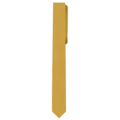 Image of Jacob Alexander Ultra Skinny 1.5 inch Men's Solid Necktie