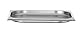 HENDI Gastronormbehälter, Temperaturbeständig von -40° bis 300°C, Heissluftöfen-Kühl- und Tiefkühlschränken-Chafing Dishes-Bain Marie, 1L, GN 1/2, 325x265x(H) 20mm, Edelstahl
