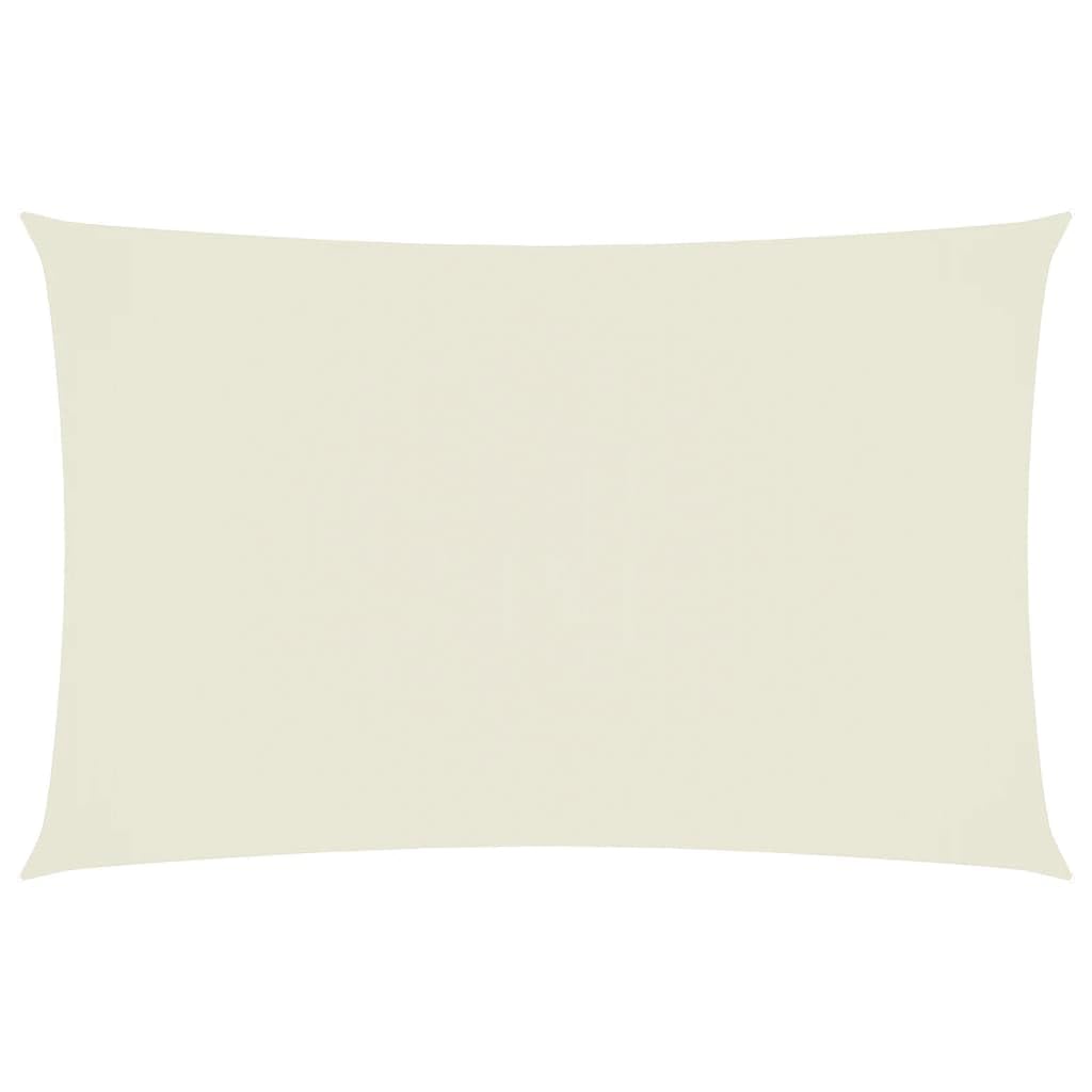 Voile d'ombrage rectangulaire pour camping et repas de jardin Oxford 4x7m