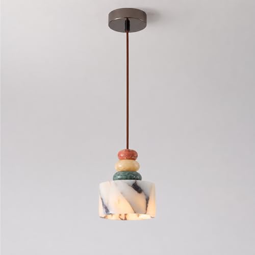 Luminaire de plafond en marbre moderne pour salle à manger