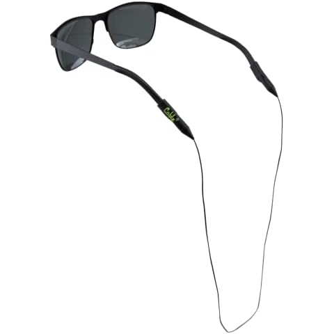 Cablz Flyz Eyewear Retainer | Ultra Lightweight | Waterproof | Low Profile | Universal Fit Eyewear Retainer Strap | 22-Inch (Black) Cover