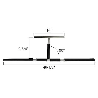 Extreme Max 3006.8417 Aluminum SUP / Surfboard Ceiling Rack for Home and Garage Overhead Storage