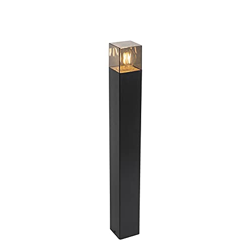 QAZQA denmark - Lampe sur pied extérieur - 1 lumière - L 8.3 cm - Noir - Moderne - éclairage extérieur