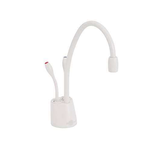 Image of InSinkErator Contemporary Instant Hot and Cold Water Dispenser - Faucet Only, Biscuit, F-HC1100BIS