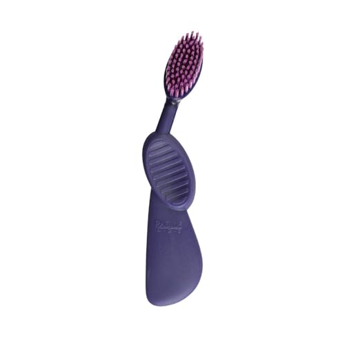 Brosse à dents flexible RADIUS violette pour votre routine bien-être