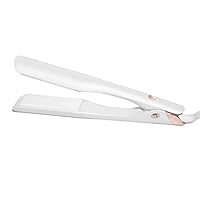 T3 Lucea 1.5 Straightening & Styling Iron, White/Rose Gold, 1 ½”