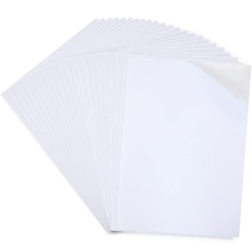 BILLIOTEAM 22 Sheets A4 Size 8.27'x 11.42' White...