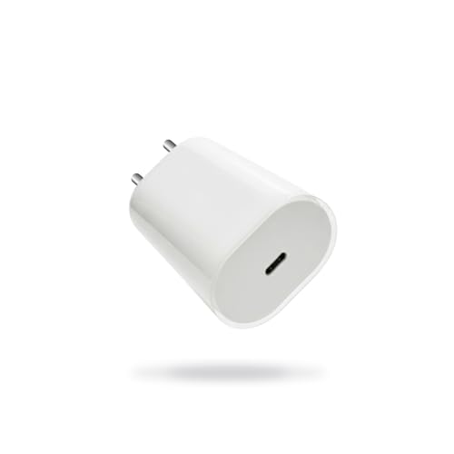 Image of Artifax 45W GaN USB-C Super Fast Charger for Nothing Phone (3) /(2) /(2a) /(1) | PD 3.0 Type-C Single Port Wall Adapter | BIS Certified | 1 Year Warranty | White