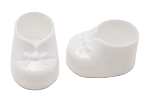 12 Extra Large Baby Booties Candy Holders Favors 3