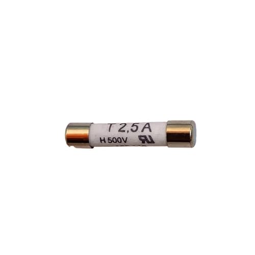 Fusible haut rendement T2.5A 500V de 6x32mm pour la protection des circuits critiques