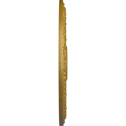 Image of Ekena Millwork CM18RAPGS Raymond Ceiling Medallion, 18 1 /8 OD 3 5 /8 ID x 1 1 /8 P, Pharaohs Gold