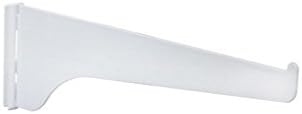 Knape & Vogt 180WH 6" 6" White Shelf Brackets