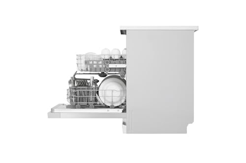Miniatura 10 de Lg Df141fw - Lavavajillas 60 Centímetros, Capacidad De 14l, Con Función Quadwash Direct Drive, Eficiencia D, Color Blanco