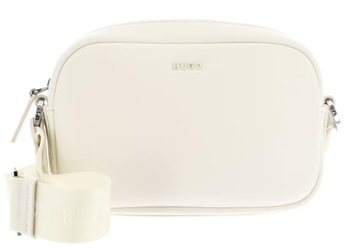 HUGO Bel 2.0 Crossbody Bag Open White Petit Sac Bandoulière au Design Épuré