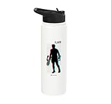 Tennis Baseline Blur - Flavio Cobolli Stainless Steel Insulated Water Bottle
