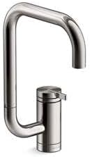 COMPONENTS® SQUARE SPOUT BAR FAUCET - VIBRANT® TITANIUM