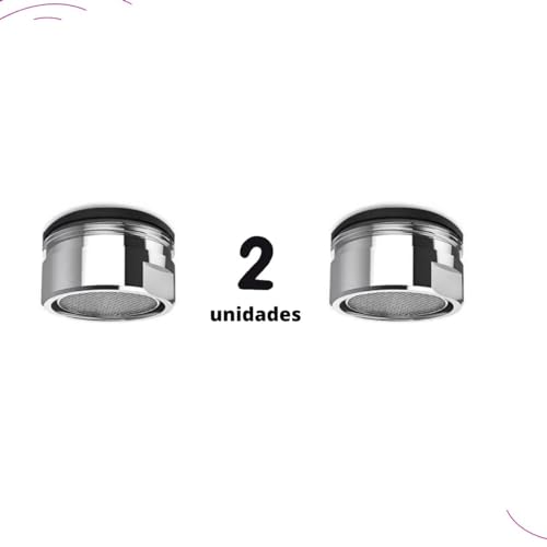 Kit 2 Arejadores Macho Bico Para Torneira Filtro Rosca 22mm