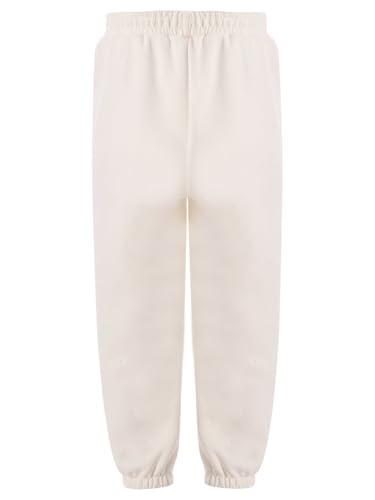 TiaoBug Kids Boys Girls Embroidery Sweatpants with Pockets Elastic Waistband Cute Joggers Pants for Jogging2