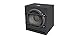 JBL BassPro 8 Aktiv Subwoofer Auto Set Bassreflex Gehäuse - 800 Watt Harman Kardon Bassbox Woofer 8 Zoll | 20 cm mit 100 Watt RMS Klasse D Sub Verstärker in Bassreflex Slot-Port-Box, Black