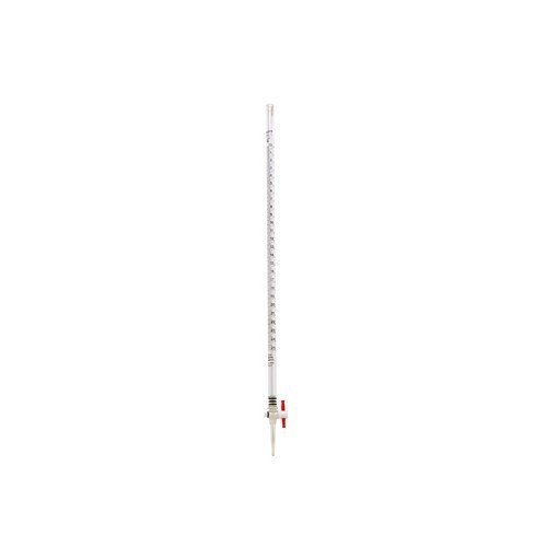 Azlon 564715-0025 Acrylic Class B Graduated Burette with Stopcock, 25 ml Capacity